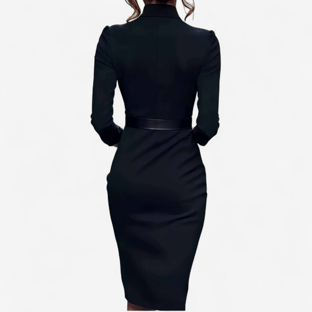 Women's Belted Dress | Elegant Silhouette