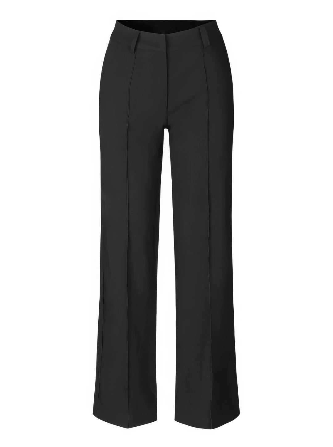 Fashionable women's wide-leg trousers. A flowing silhouette for everyday wear and office casual.