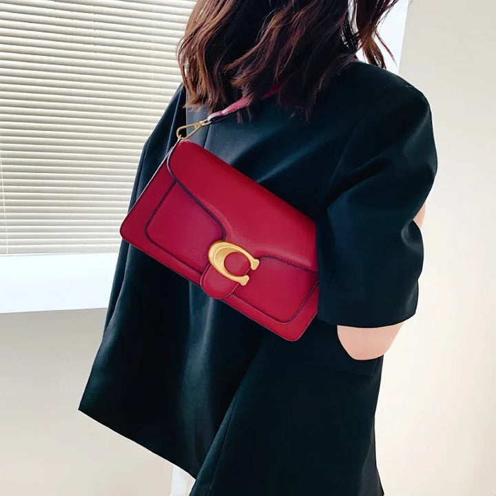 Luxury women's elegant fashion handbag. Versatile everyday accessory with organized compartments and ample storage.