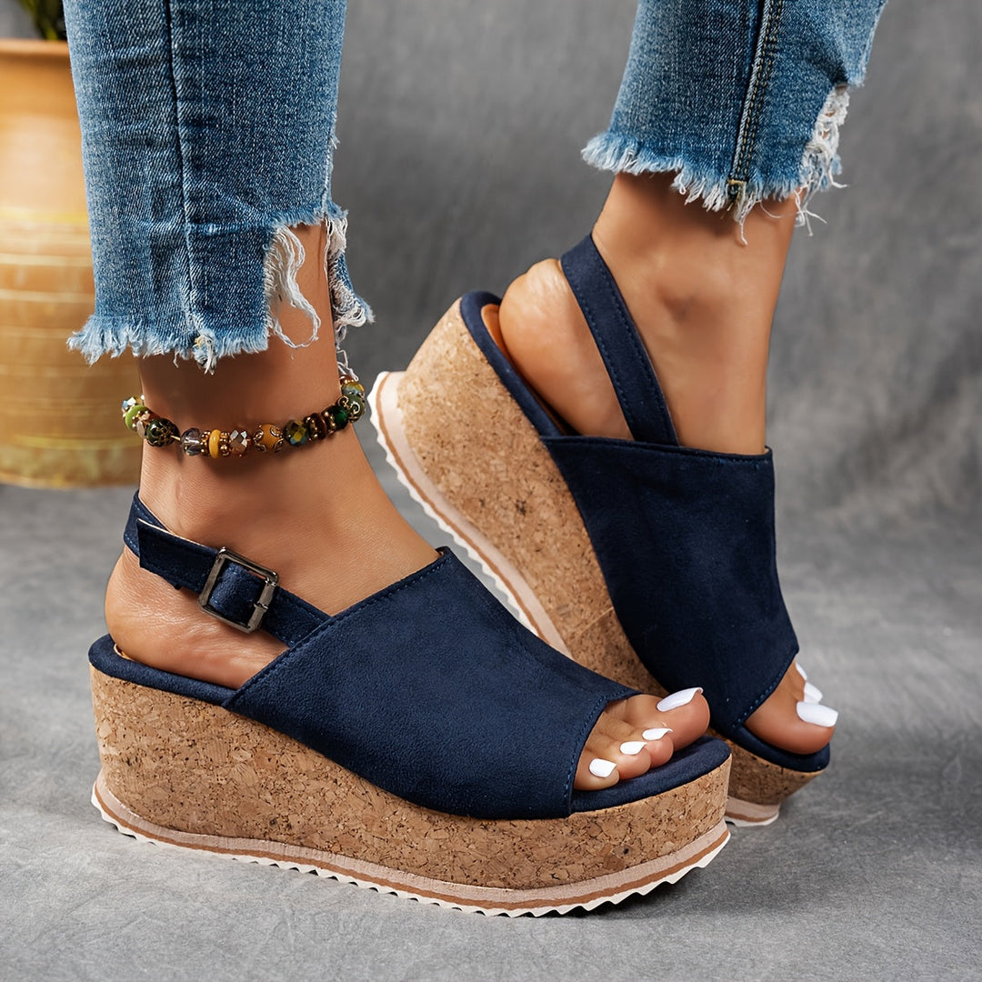 Women's Platform Sandals with EVA Sole