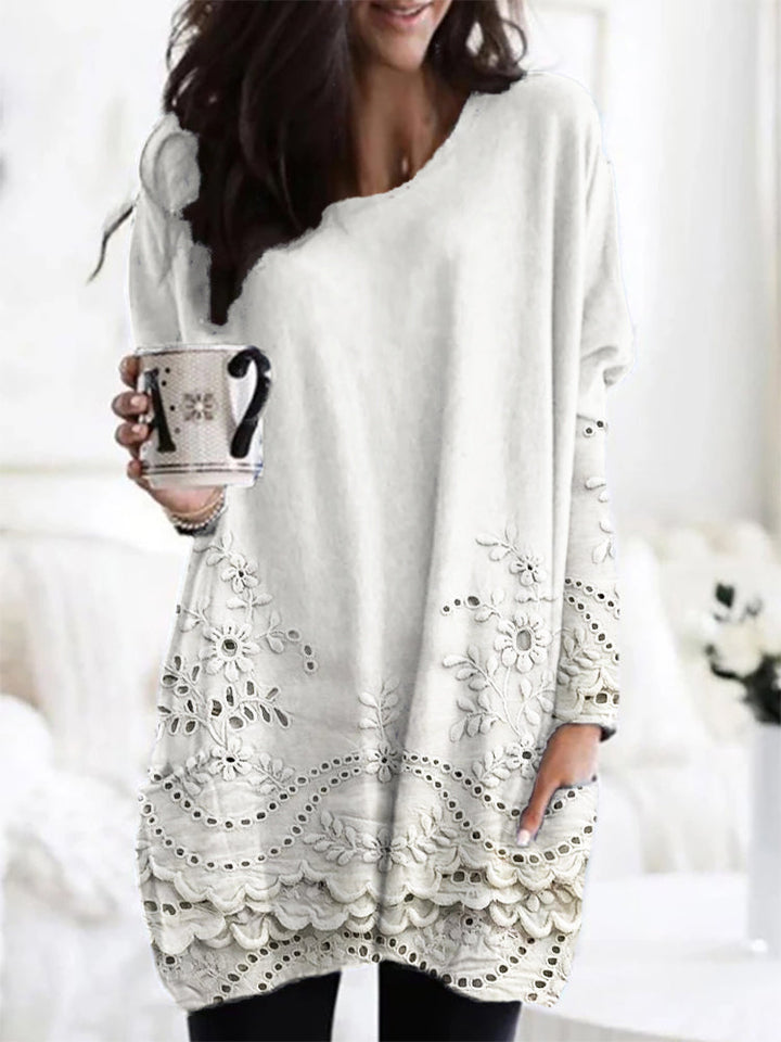 Women's Printed Cozy Sweater