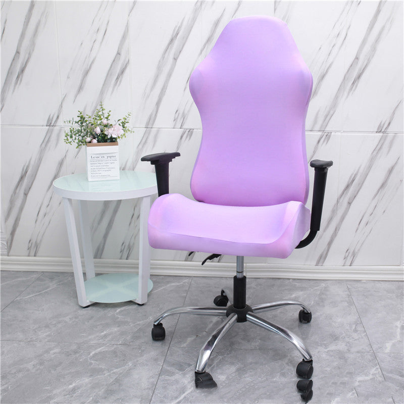 Elegant stretch gaming chair sleeve, perfect for bedroom or living room, a quick furniture refresh.