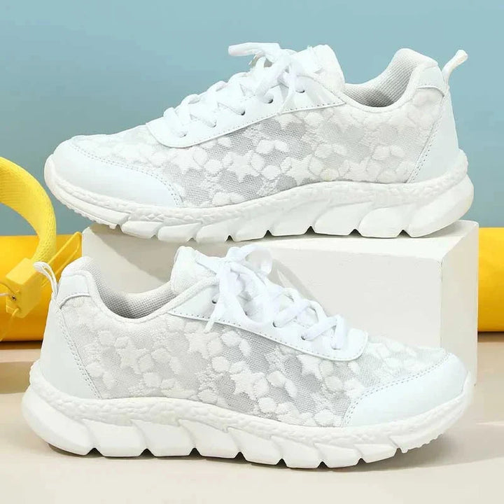 Women's orthopedic slip-on sneakers for all-day comfort, arch support, & casual style.