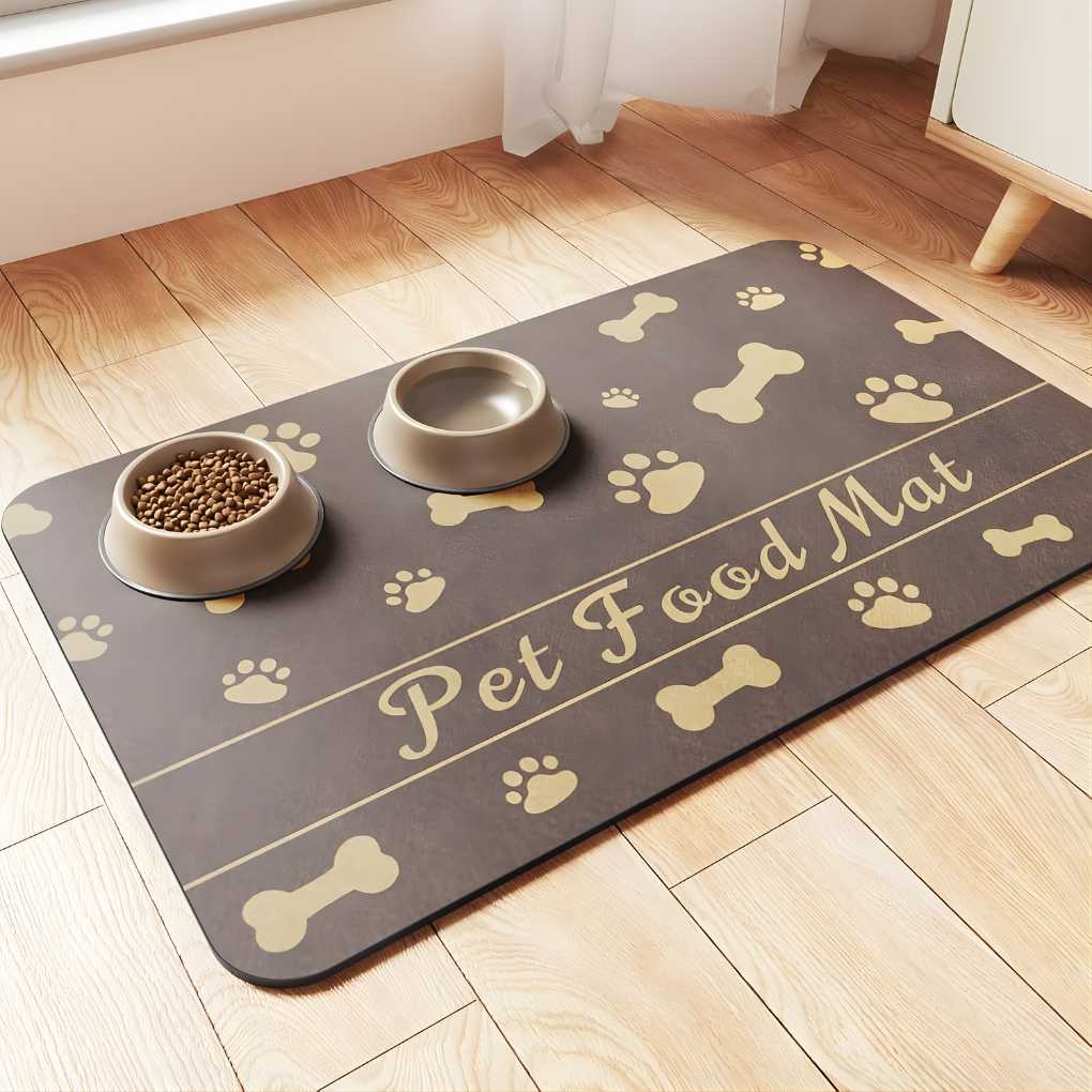 Essential pet supplies: the ultimate spill-proof feeding mat