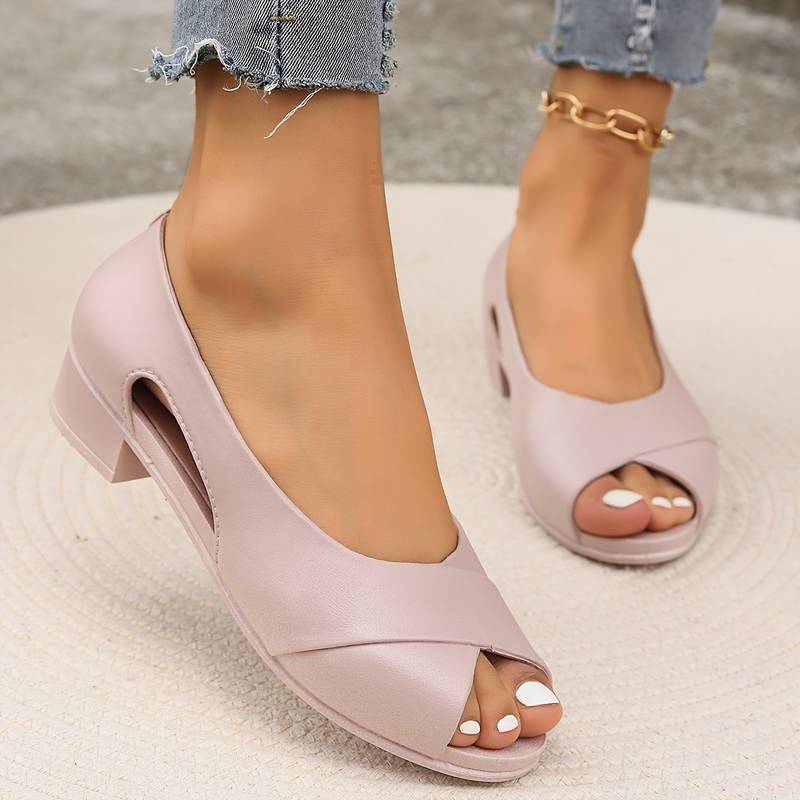 Orthopedic slip-on sandals for women. Provides superior arch support, comfort, and pain relief for feet.