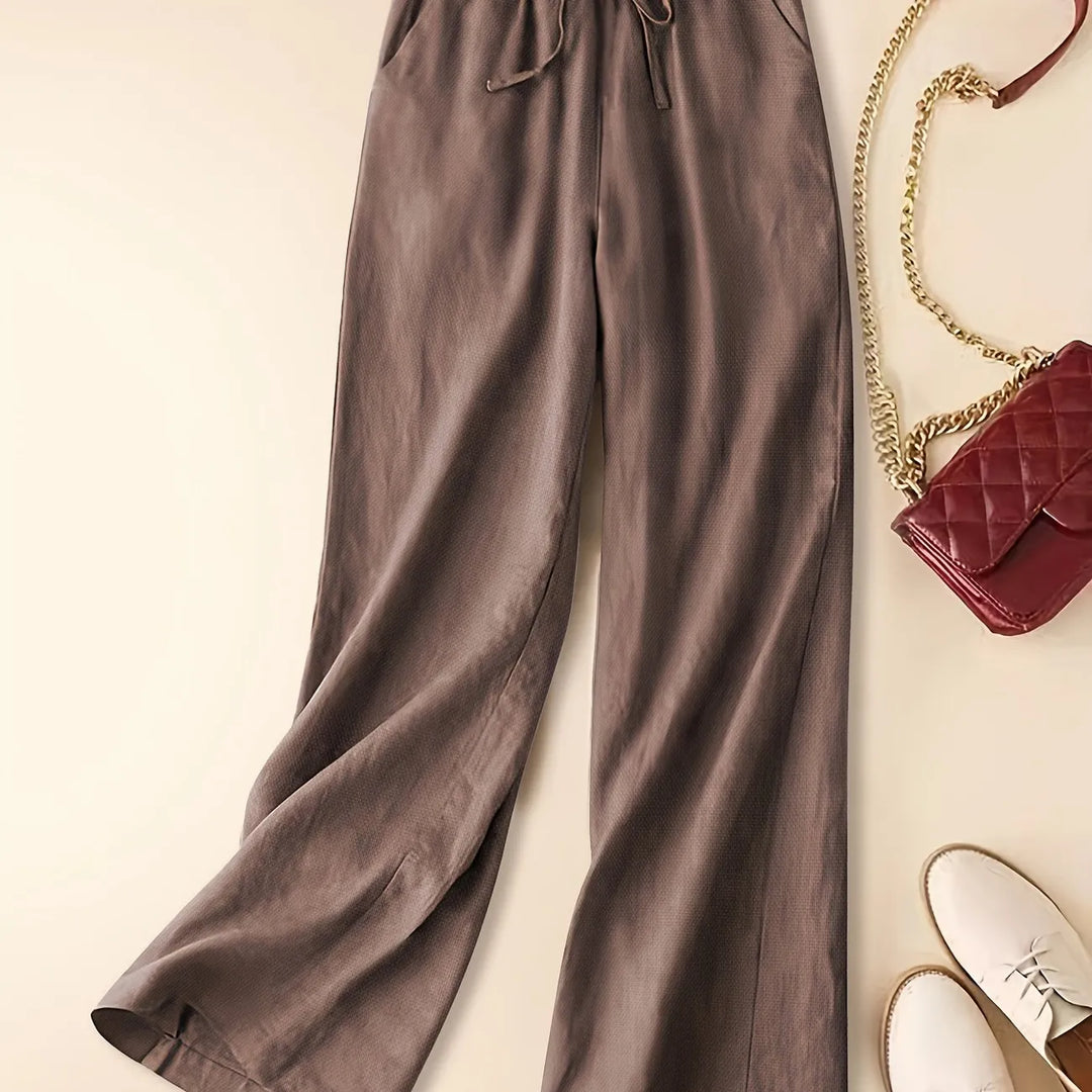 Cherry Relaxed Drawstring Pants