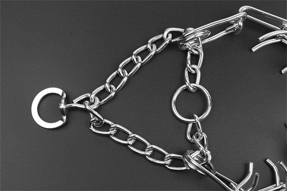 Adjustable dog collar, perfect for behavior training, walking, & reliable leash control.
