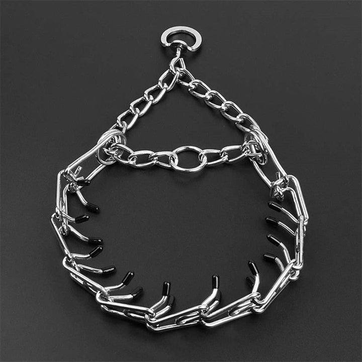 Dog training collar for behavior correction & enhanced leash control during walks.