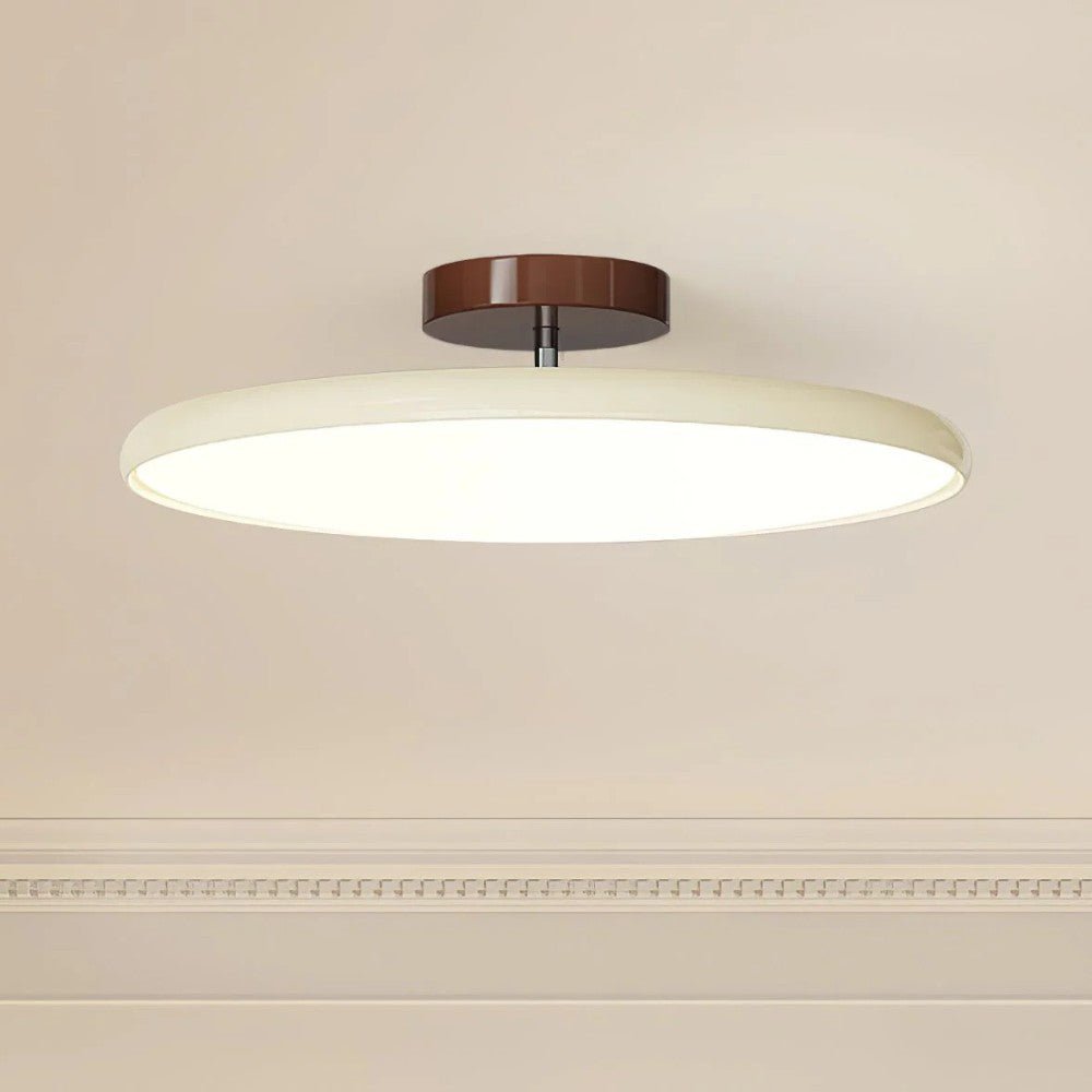 Modern green adjustable LED ceiling lamp, providing directional light for kitchens & bedrooms.