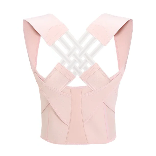 Comfortable and discreet posture corrector brace, promoting spinal alignment and pain relief.