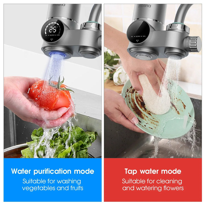 Carbon & sediment tap water filter delivers crisp, clean water. Essential for healthy hydration & home water quality.