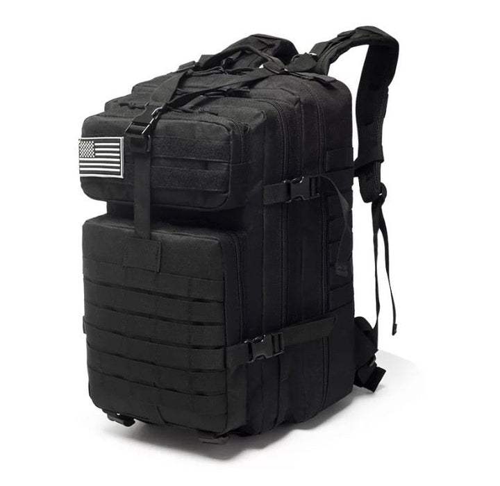 Ergonomic 50L unisex backpack for travel, hiking & outdoor use. Large storage, sturdy.