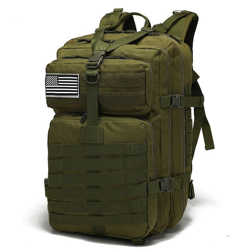 Spacious 50L travel backpack for adventurers. Ideal for hiking, camping & long trips.