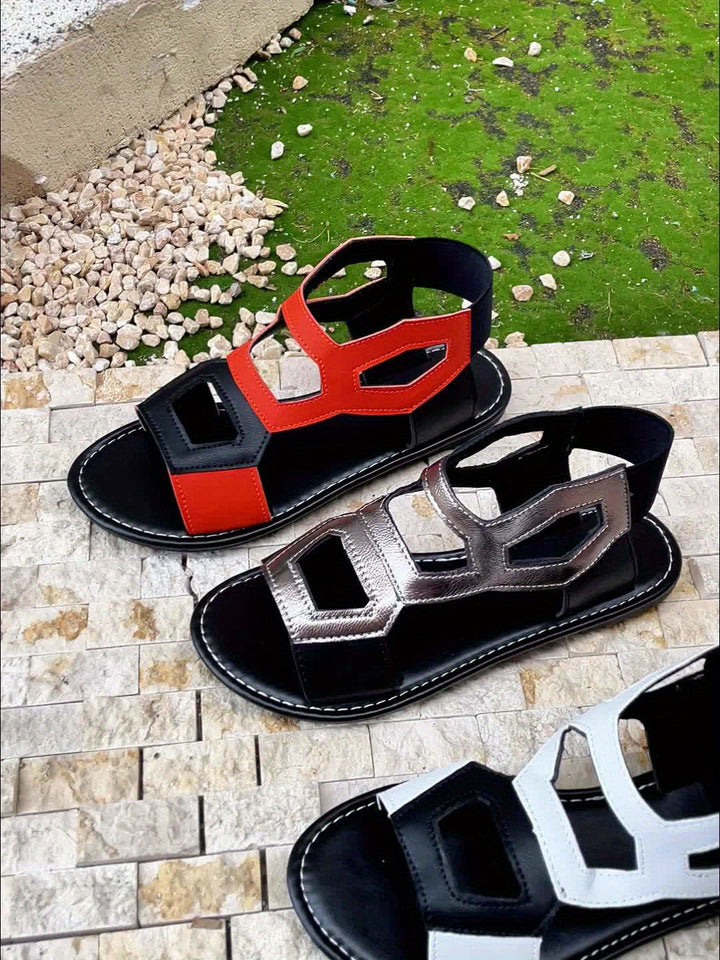 Women's Dual-Tone Comfort Sandals