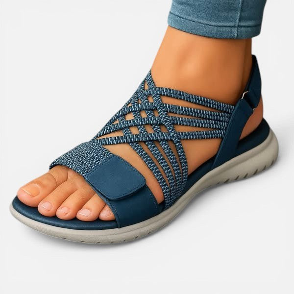 Women's lightweight slip-on comfort sandals for summer wear. Perfect casual everyday footwear.