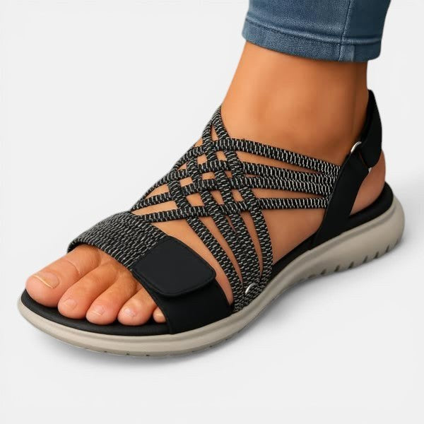 Stylish women's casual slip-on sandals, designed for ultimate summer comfort and easy everyday wear.