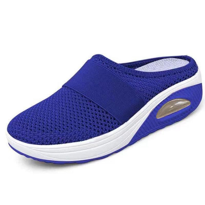 Women's air cushion walking shoes. Enhanced arch support, breathable for ultimate all-day comfort.