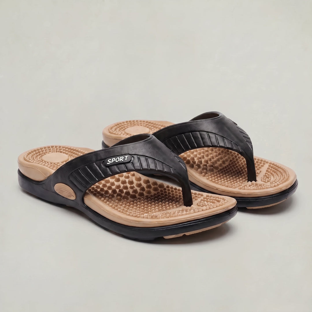 Alexander men's thong sandals for summer, comfortable & stylish with textured footbed.