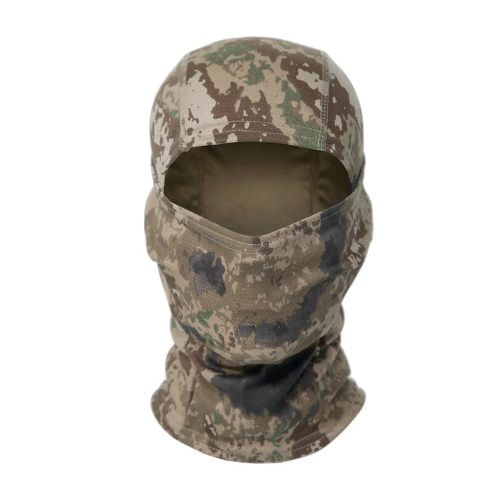 Nylon tactical balaclava face mask, full headwear for military, hunting & airsoft.