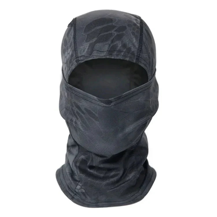 Military-grade tactical balaclava face mask, ideal for outdoor combat sports and activities.