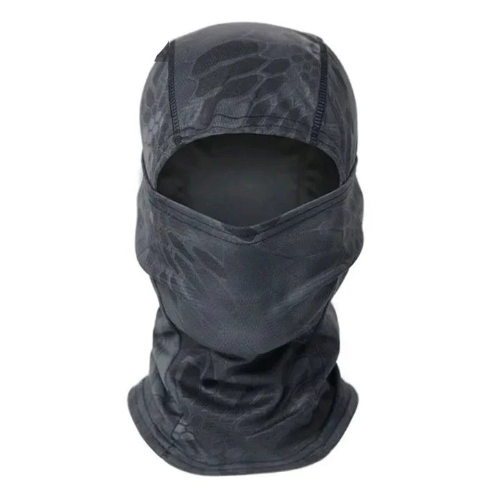 Military-grade tactical balaclava face mask, ideal for outdoor combat sports and activities.