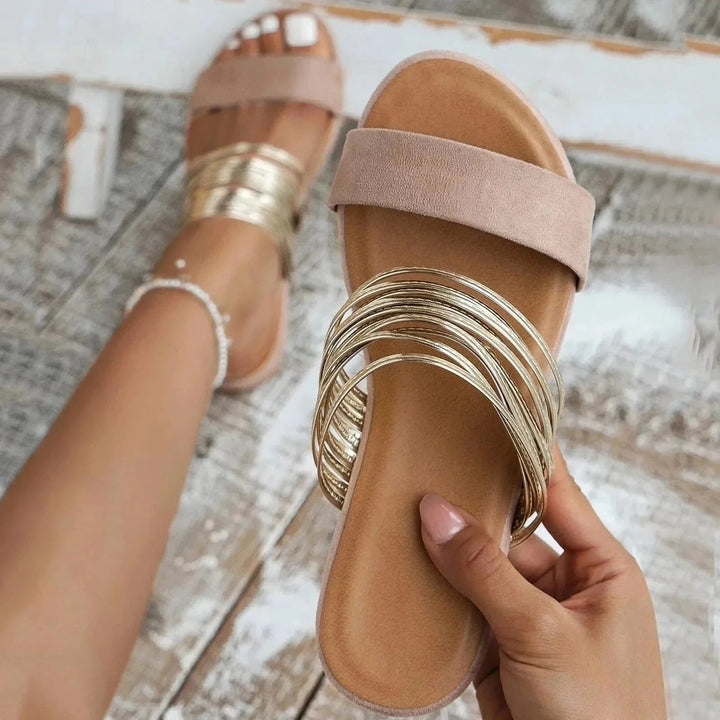 Lightweight orthopedic sandals for women, offering superior arch support and cushioning.