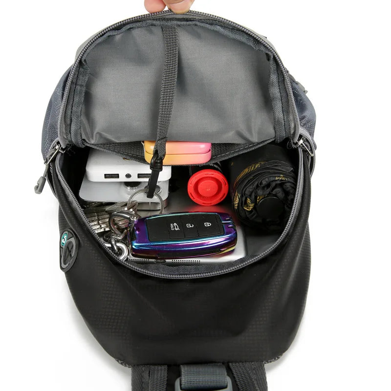 Chic women's travel backpack, anti-theft, waterproof & multi-pocket for secure daily commute essentials.