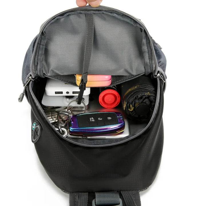 Chic women's travel backpack, anti-theft, waterproof & multi-pocket for secure daily commute essentials.