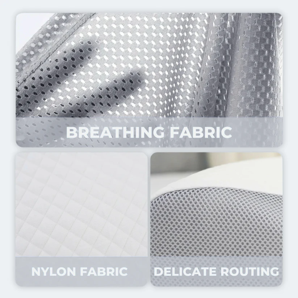 Luxurious memory foam anti-snore pillow, an ergonomic sleep aid for improved sleep quality.