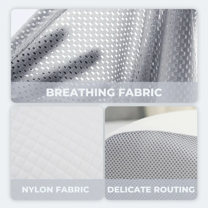 Luxurious memory foam anti-snore pillow, an ergonomic sleep aid for improved sleep quality.