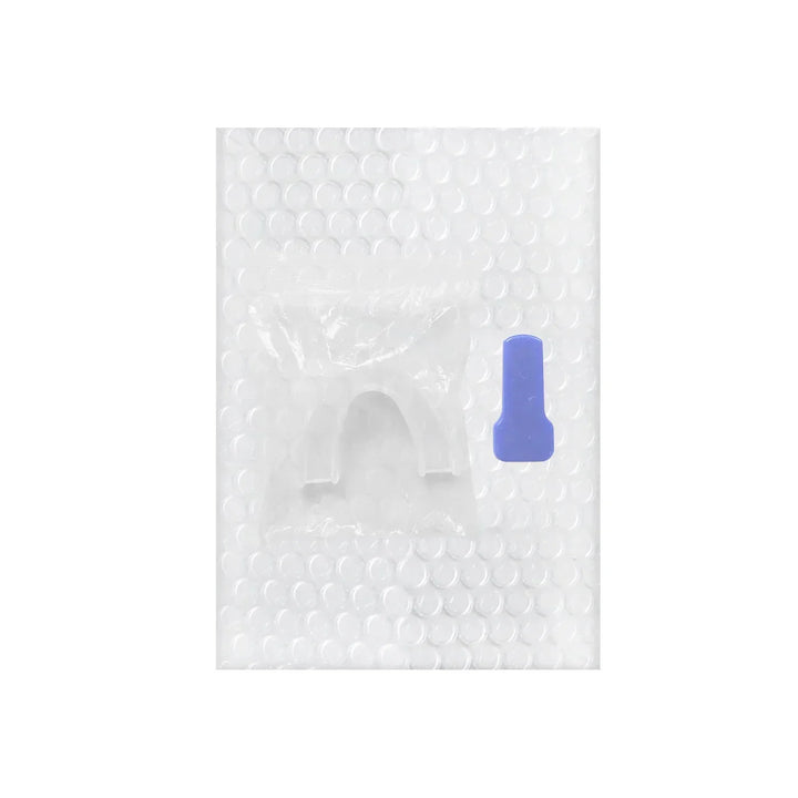 Adult anti-snoring mouthguard, comfortable snore stopper for peaceful sleep.