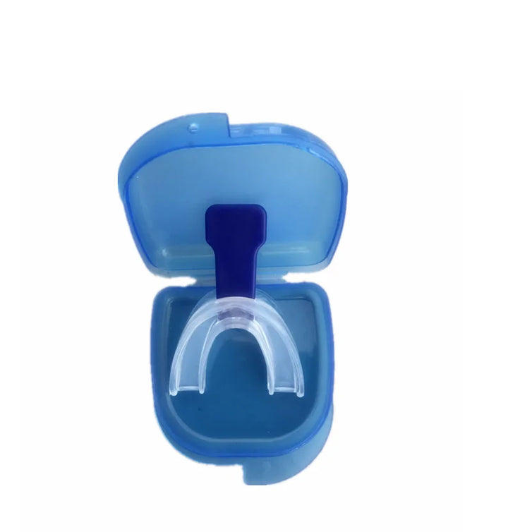 Adult night guard mouthguard for bruxism relief, prevents teeth grinding & jaw pain.