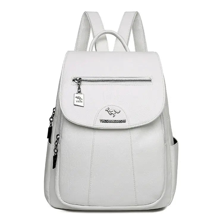 Everyday unisex anti-theft daypack for secure urban travel. Sleek design with hidden pockets.