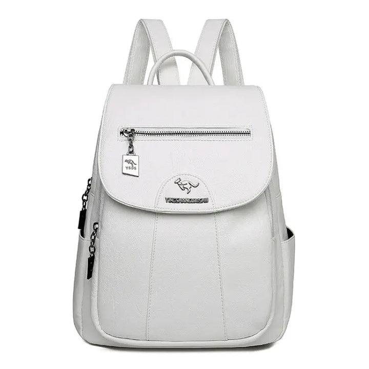 Everyday unisex anti-theft daypack for secure urban travel. Sleek design with hidden pockets.