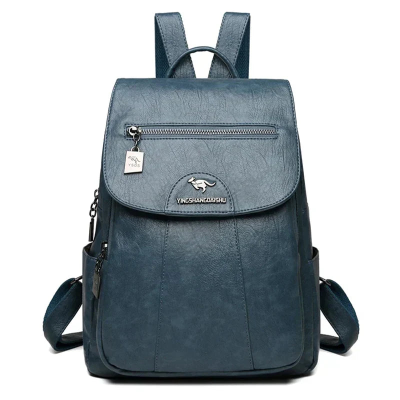 Travel-ready anti-theft backpack with smart organization. Secure unisex daypack for modern adventurers.