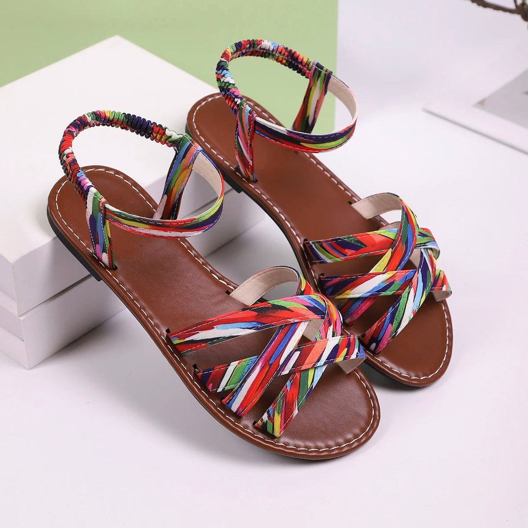Casual women's summer sandals, perfect for beach trips, city walks, and daily wear.