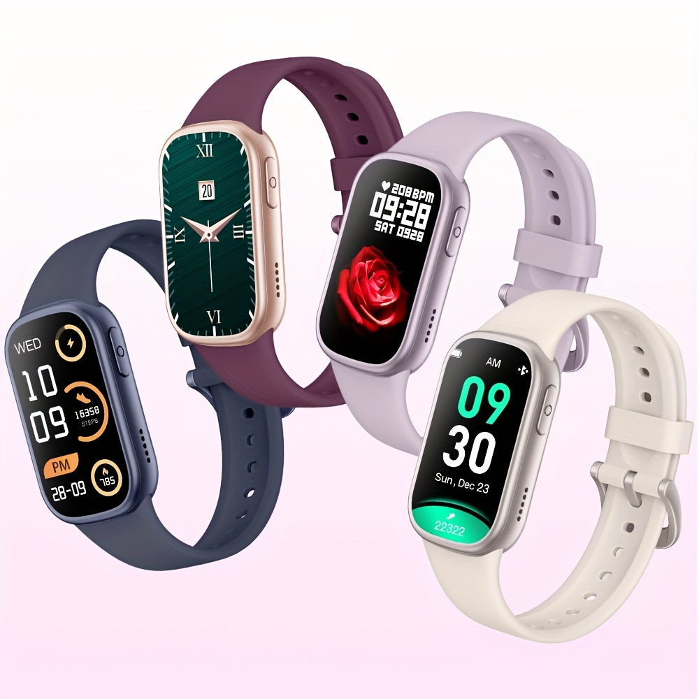 Robust waterproof unisex smartwatch with long battery, perfect for any active lifestyle.
