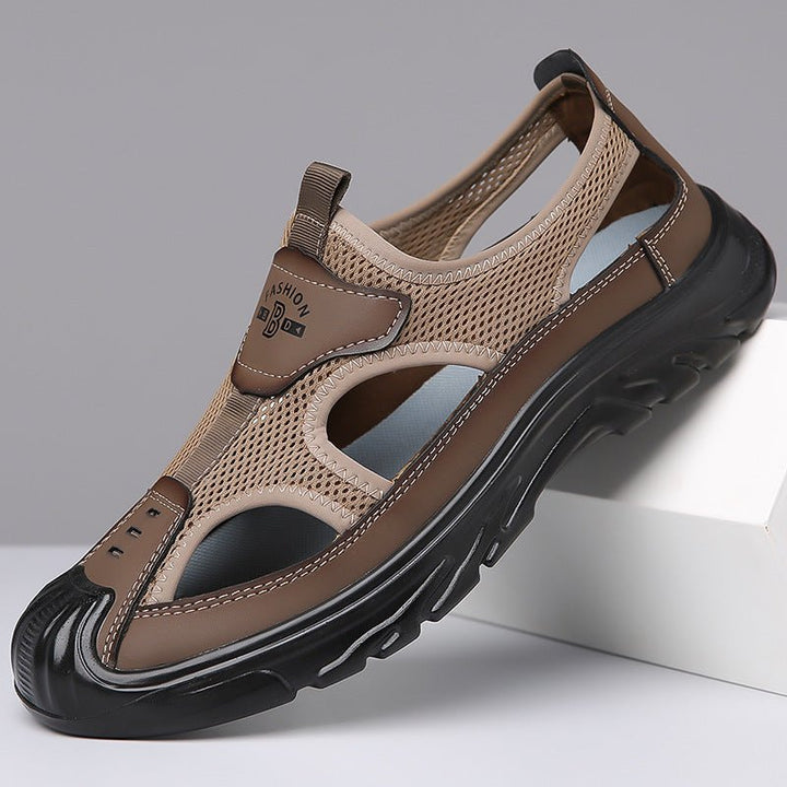 Men's relaxed orthopedic shoes for breathable comfort & foot support.