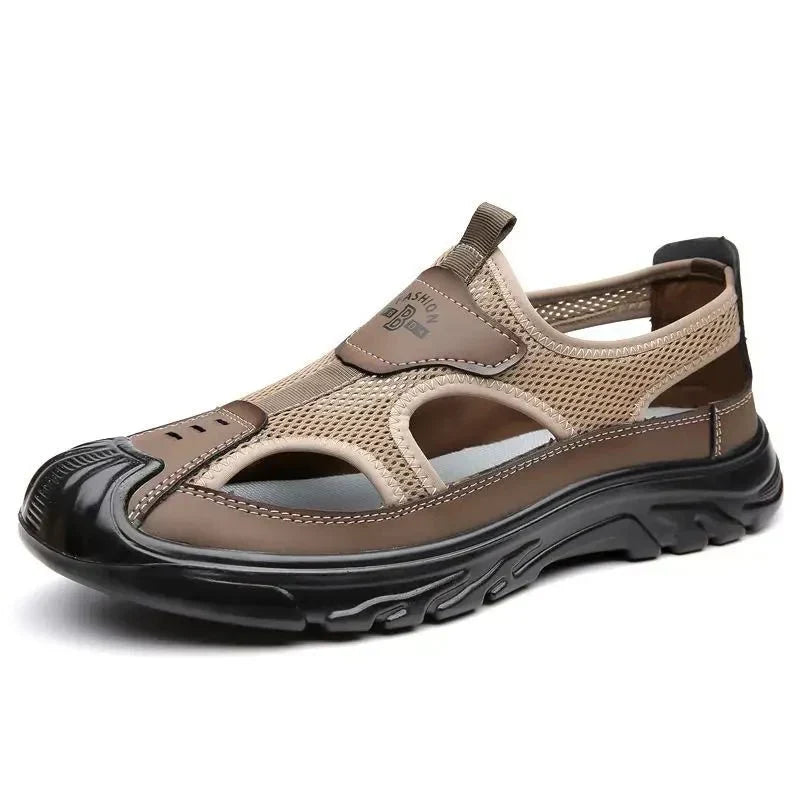 Relaxed fit men's orthopedic shoes, breathable with excellent foot support for comfort.