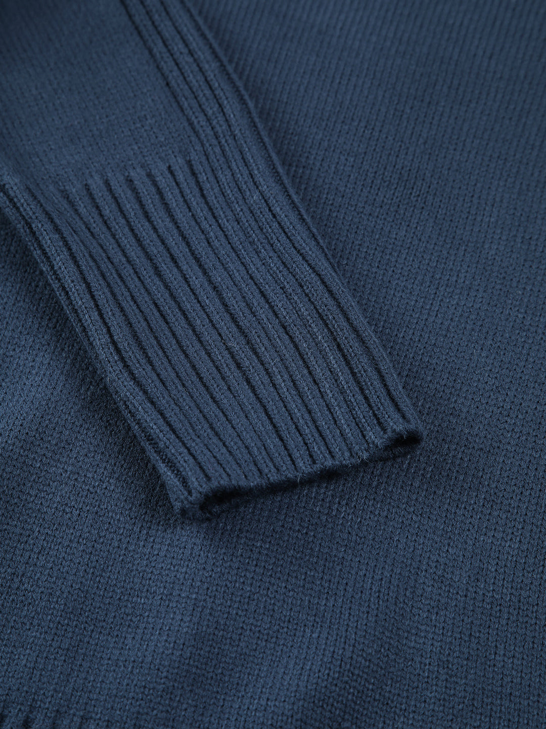Soft & cozy women's mock neck knit sweater, ribbed texture in armygreen for versatile fall style.