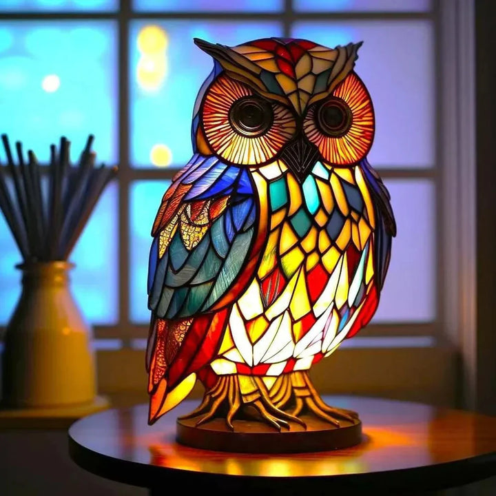 Exquisite table lamp showcasing a detailed artistic animal design.