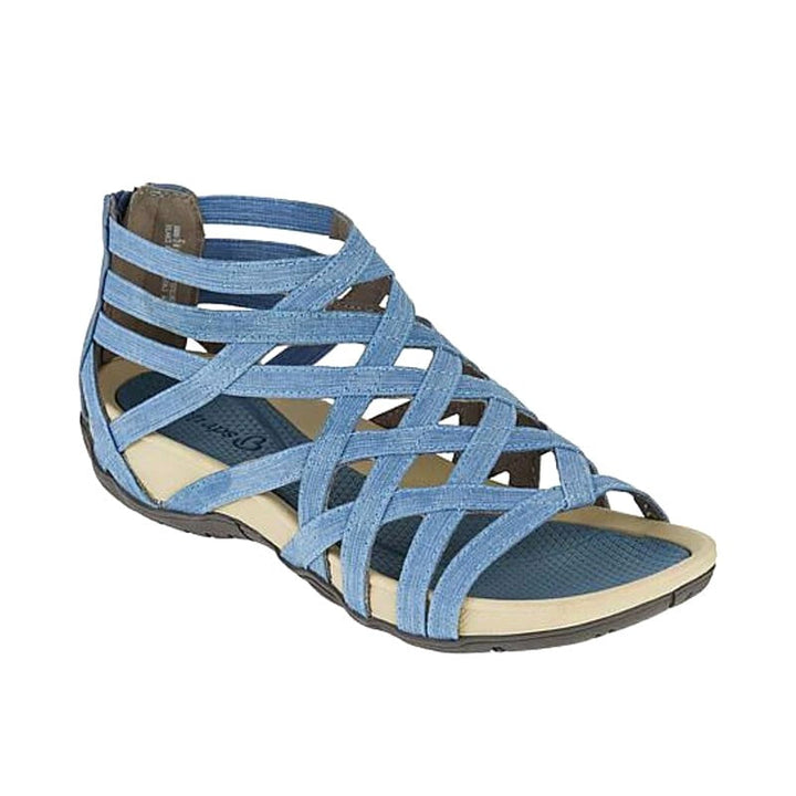 Premium women's casual sandals, orthopedic design, cushioned footbed, arch support.