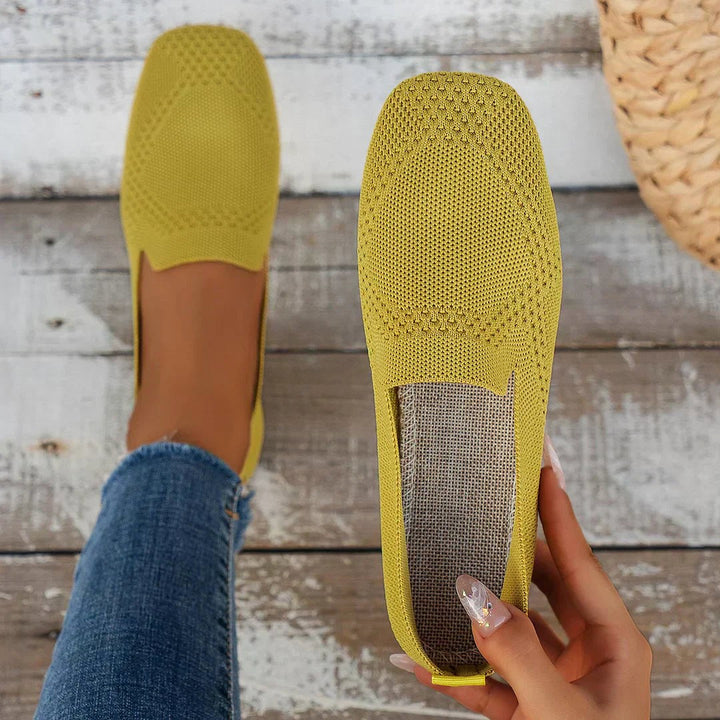 Breathable women's lightweight slip-on orthopedic walking shoes, great for comfortable daily wear.