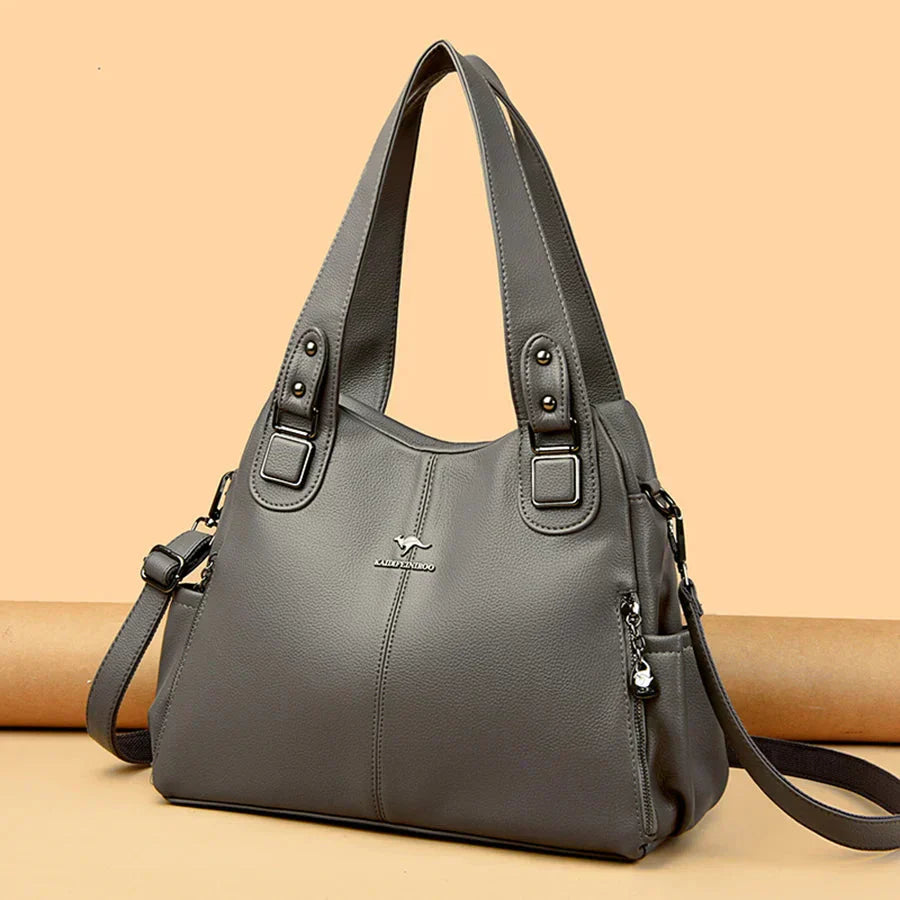 India™ Leather Shoulder Bag