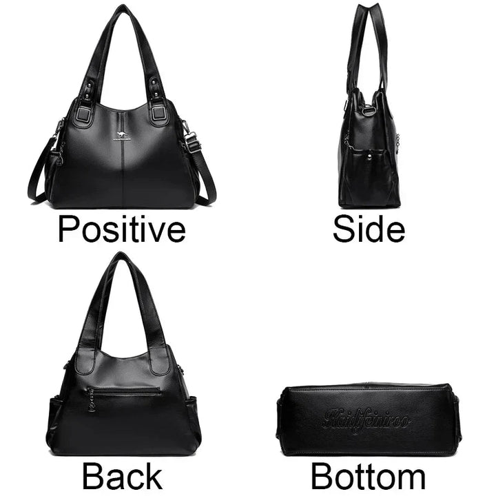 India™ Leather Shoulder Bag