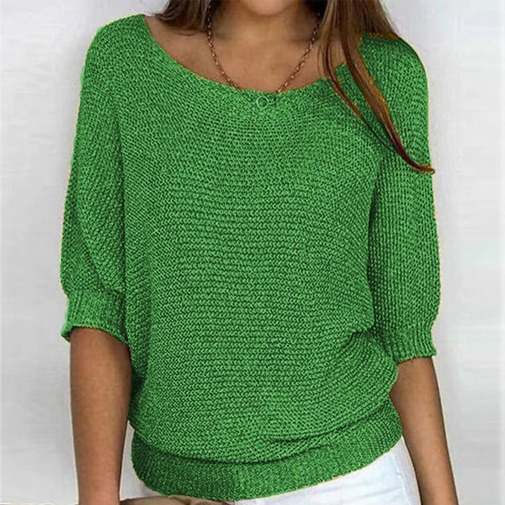 Oversized women's batwing sweater, soft knit. Enjoy cozy comfort & relaxed style for fall & winter.