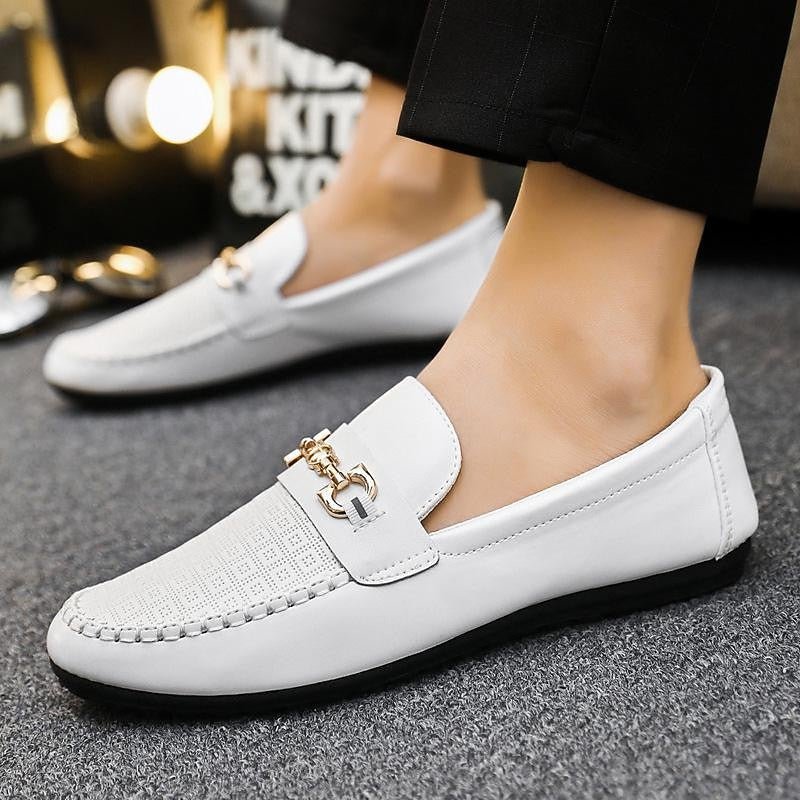 Comfortable men's everyday wear loafers, slip-on footwear with a stylish & refined design.
