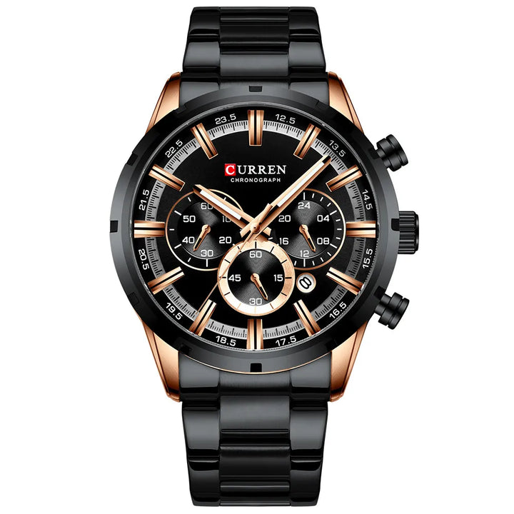 Full view of the Men's Limited Edition Vanguard watch, a bold and timeless luxury accessory for men.