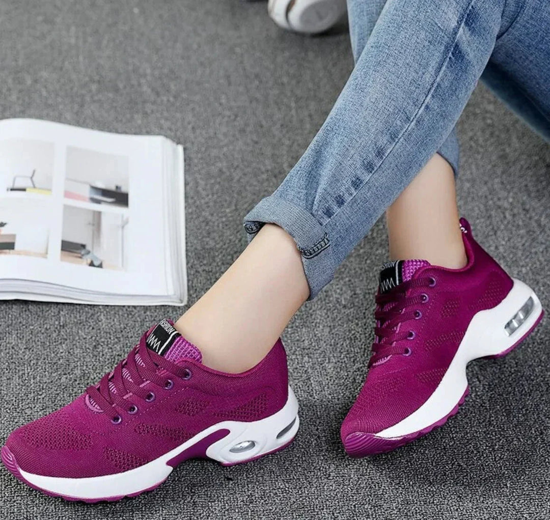 Women's orthopedic comfort sneakers, perfect for all-day support, walking, and foot pain relief.