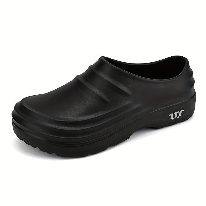 Unisex orthopedic comfort clogs for all-day foot support, ideal for work, pain relief & spacious fit.